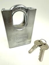 Image of KASP K18060XD HARDENED STEEL 60mm High Security Padlock Closed Shackle