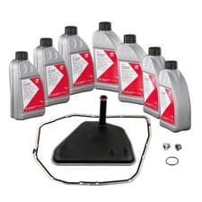 Image of Febi 176860 Transmission Oil And Filter Service Kit Fits VW