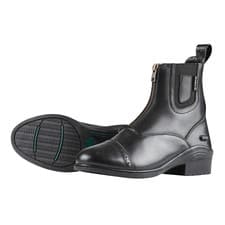 Image of Dublin Evolution Women's Zip Front Paddock Boots | Equestrian | Black
