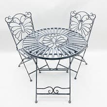 Image of STONE GREY BISTRO SET