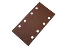 Image of Faithfull 1/3 Sanding Sheet Bosch Hook & Loop Assorted (Pack 5)