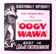 Image of CHURCH KEYS: OOGY WAWA - 7" vinyl *BRAND NEW*