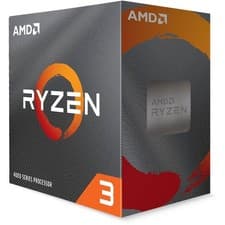 Image of AMD Ryzen 3 4100 desktop processor (4 cores/8 threads, 6 MB cache, up to 4.0 GHz