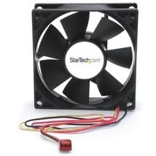 Image of Startech 80X25Mm Dual Ball Bearing Computer Case Fan W/ Tx3 Connector 80 Mm 3000