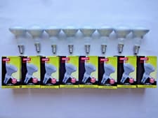 Image of 8x 40w E14 SES Small Edison Screw R50 Dimmable Reflector Lamps Incandescent Bulb
