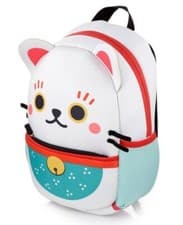 Image of MANEKI NEKO LUCKY CAT NEOPRENE RUCKSACK BACKPACK BAG