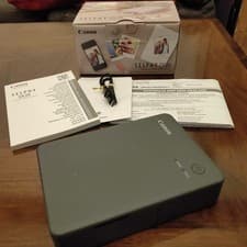 Image of NEW, UNUSED: Canon SELPHY QX20 Instant Printer - Dark Grey