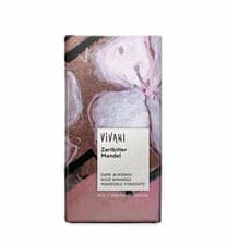 Image of Vivani Dark with Almonds Chocolate 100g (Pack of 10)