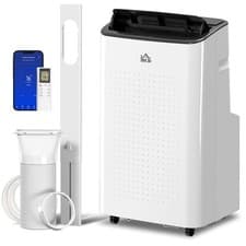 Image of HOMCOM 12000 BTU Portable Air Conditioner Unit with WiFi Smart App, 26m²