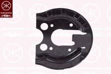 Image of Rear Brake Disc Dust Shield for CITROEN C4 04-11 Peugeot 307 00-12 4209 A9