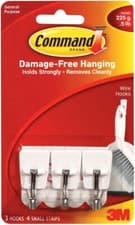 Image of 3M COMMAND Strips Large, Medium, Small For Damage Free Picture / Poster Hanging