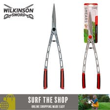 Image of Wilkinson Sword Lightweight Long Handled Hedge Shears with Soft Grip - 1111390W