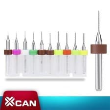 Image of 20Pcs PCB Drill Bit 0.1-3.0mm Carbide PCB Drill Bit Mini CNC Drill Bit 1/8 Shank