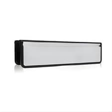 Image of UAP Doormaster Aluminium 10" Letterbox for External Doors 40 to 80mm