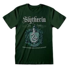 Image of Slytherin Crest T-Shirt Harry Potter Official Movie New Green
