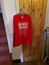 Image of Marvel Deadpool Christmas jumper Sweatshirt New XL Xmas Just Hoods