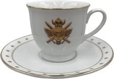 Image of Masters of The Universe Revelation Castle Grayskull Crest Porcelain Cup & Saucer