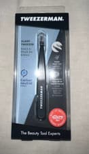 Image of TWEEZERMAN FULL SIZE SLANT TIP TWEEZER - FULL SIZE - BLACK or PINK - CHOOSE