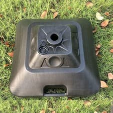 Image of Patio Umbrella Base Windproof Water Filled for Market Backyard Summer Beach