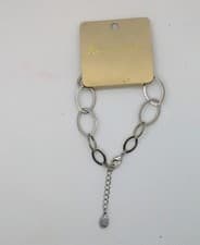 Image of Accessorize Silver Chain Bracelet New with Tags
