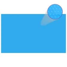 Image of Large Floating PE Pool Cover Swimming Pool Water Heating Bubble Film Rectangular