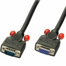 Image of LINDY 1.5m Fully moulded VGA Monitor Cable - 15 Way HD Male to 15 Way HD Female