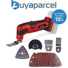 Image of Einhell 18v Cordless Multi Tool TC-MG 18 Li-Solo Power X-Change Bare + 13 Access