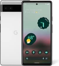 Image of New Google Pixel 6A 5G Chalk 128GB/6GB Single Sim Unlocked Sim Free Mobile
