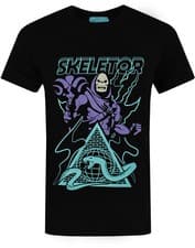 Image of Masters of the Universe Black Skeletor Short Sleeved T-Shirt Mens