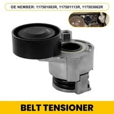 Image of Belt Tensioner Pulley Lever Fits Renault Nissan Dacia 1.4 1.5 dCi 1.6 1175000Q0D