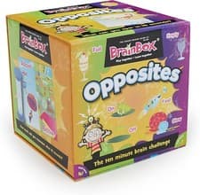 Image of BRAINBOX OPPOSITES THE 10 MINUTE BRAIN CHALLENGE LEARN TOGATHER CARD GAME NEW