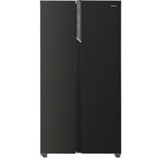 Image of Candy CHSBSV5172EBKN 91cm Frost Free American Fridge Freezer Black E Rated