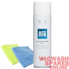 Image of AUTOGLYM SILICONE FREE SPRAY 450ML - RESTORES BLACK PLASTIC - BUMPERS - TRIM SET