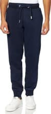 Image of Superdry Mens Essential Logo Joggers Track Suit Bottoms, Dark Indigo Blue