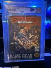 Image of Streets Of Rage Sega Game Gear VGA FACTORY SEALED 85NM+ Gold