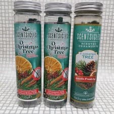 Image of 3x Scentsicles Scented Ornaments Christmas Tree Sticks - O Christmas Tree Scent
