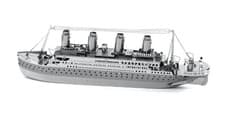 Image of Metal Earth Titanic Fascinations 3D Laser Cut Sheet Metal Model DIY Kit MMS030