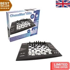 Image of Lexibook Chessman Elite: Battery-Powered Interactive Chess Game for All Ages