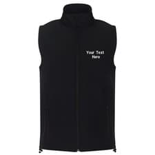 Image of Personalised Embroidered Pro RTX 2-Layer Softshell Gilet Bodywarmer Windproof