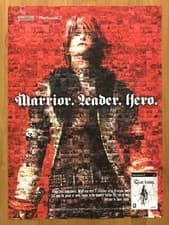 Image of Chaos Legion PS2 2003 Vintage Video Game Print Ad/Poster Official Promo Art RARE