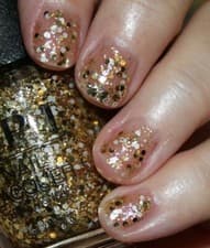 Image of Opi THE NUTCRACKER and THE FOUR REALMS 2018 ~Gold Key to the Kingdom HRK13 15ml~