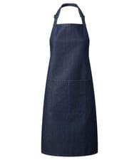Image of Premier Plain Polycotton Bib Apron with Pocket In 50 Colours