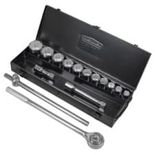 Image of Socket Set 3/4"Sq Drive Metric 12-Point, 15pc Sealey AK2585 B