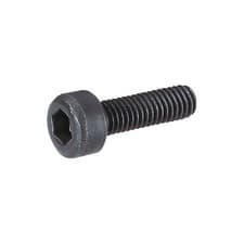 Image of Toolcraft Hexagonal Cylinder Head Screws DIN 912 Black M4 x 10mm Pack Of 100