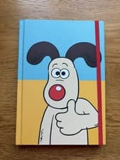 Image of Wallace & Gromit Hardback Lined Notebook Comic Relief 40th Anniversary NEW