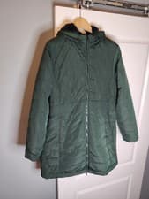 Image of Regatta Dark Green Hooded Jacket/Coat - UK14