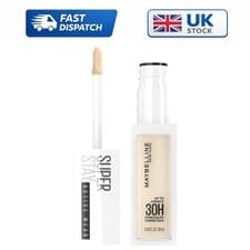 Image of Ergonomic 30H SuperStay Concealer: Paraben-Free, Full Coverage in Ivory