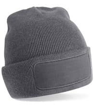 Image of Beechfield Recycled Original Patch Beanie Double Layer Knit Cuffed Design Casual