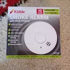 Image of Kidde 10Y29 RB Ten Year Life Sealed Battery Smoke Alarm White