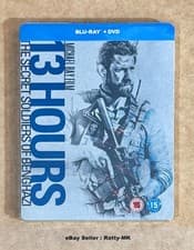 Image of 13 HOURS : THE SECRET SOLDIERS OF BENGHAZI - UK BLU RAY STEELBOOK - NEW & SEALED